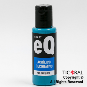 ACRIL.DECOR.EQ 414 TURQUESA 50ML X 1